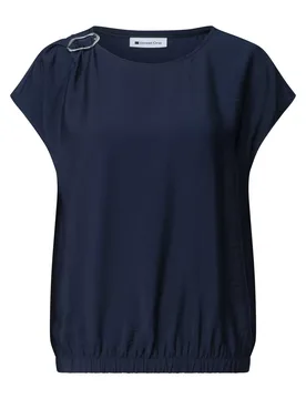 Shirtblouse w buckle detail female - 36 - FashionsVida