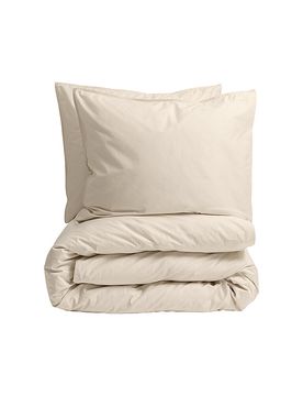 Ropa de cama de satén 70x90cm / 140x200cm Ecru crema