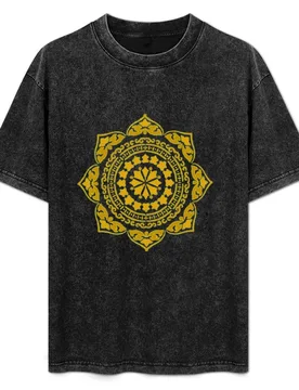 Sun Medallion Partial T-Shirt Big Size Crew Neck T-Shirt - Aliexpress - FashionsVida