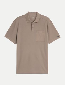 Regular-Fit Poloshirt Braun XL