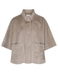Giacca effetto pelliccia DEWI beige 40