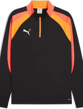 IndividualLIGA 1/4 Zip Herren Sweatshirt, schwarz XL