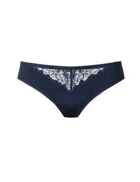 Mini Slip LUXURIOUS night blue blau 36 damen
