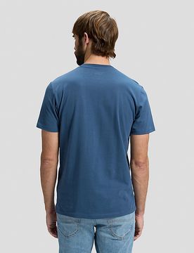Regular Medium Wobbly Tee Academy Blue Größe S male