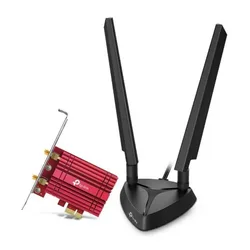 Carte D´extension Pci-e Archer Txe75e Wifi 6e Et Bluetooth 5.2 Black One Size unisex