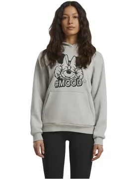 Sweat à Capuche Minnie Mouse Mood Fluffy Light Asphalt M - Merchcode - FashionsVida