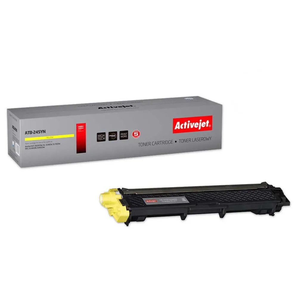 Toner Atb-245yn Yellow One Size unisex - ActiveJet - FashionsVida