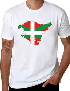 Cotton t man T-Shirt tshirt Flag Euskadi shirts man Map - Aliexpress - FashionsVida