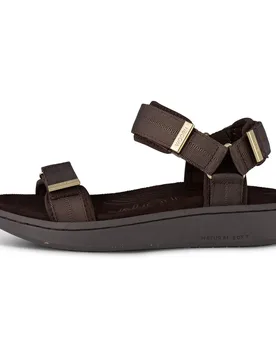 Woden Sneaker Line Chocolate EU 38 - Woden - FashionsVida