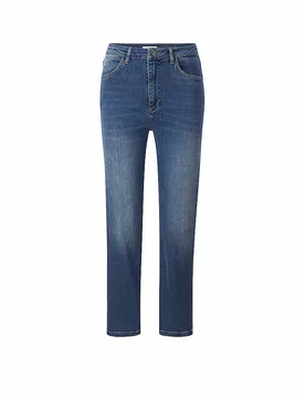 Jeans coupe droite bleu 29/L32 - Richroyal - FashionsVida