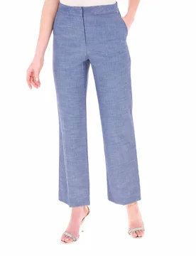 Pantalone palazzo AZZURRO POLVERE S - Rinascimento - FashionsVida