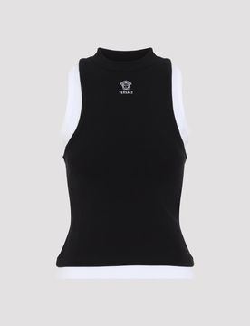 Women's Cotton Jersey Tank Top with Stretch