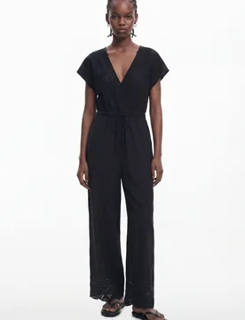 Combinaison perforée BLACK XS female - Desigual - FashionsVida
