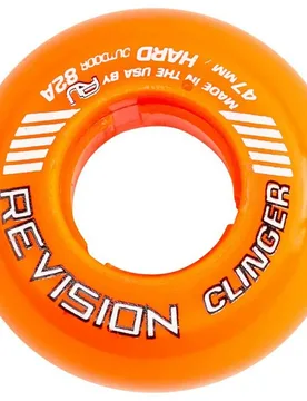 Roues De Patins Clinger Outdoor 4 Unités Orange 76 mm/82A unisex - Revision - FashionsVida
