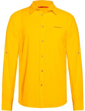 Vignemale camisa montaña manga larga hombre Amarillo (L)