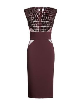 Vestido midi Mujer Marrón 36,38 Mujer