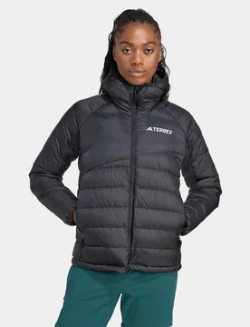 Womens Giacca Con Cappuccio Imbottita Terrex Xperior Con Climawarm+ - Nero, nero nero Donna taglia S - Adidas - FashionsVida