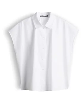 Blusa camisera ZUSANNA blanco 42 - someday - FashionsVida