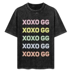 XOXO GG - Pastel Long T-Shirt Soft Touch Basic Cotton T-Shirt