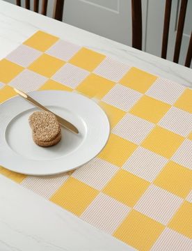 Tovagliette da tavola, set da 4 - giallo
