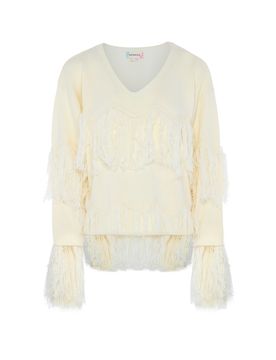 Ebeeza Jersey blanco lana