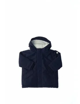 Giubbino con cappuccio BLU NAVY 4A - Petit Bateau - FashionsVida