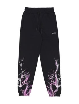 Pantalone Tuta Leggero Uomo Lightning Pant Black/purple/grey