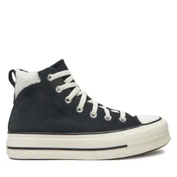 Sneakers aus Stoff Chuck Taylor All Star Puff Lift A09377C Schwarz 39 female