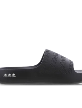Adilette Damen Sneaker - Schwarz - Größe 40 - Gummi Black 40 - Adidas - FashionsVida