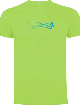 Tennis Estella Short Sleeve T-shirt Light Green XL - Kruskis - FashionsVida