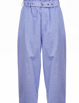Pantalone - 470676 - Bianco/Azzurro
