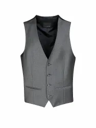 Gilet de costume Slim Fit gris 54