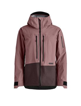 Veste de randonnée Ravine Free 3L à capuche rose XL