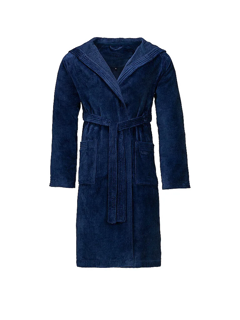 Albornoz unisex TEXAS Winternight azul oscuro M - Vossen - FashionsVida