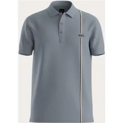 Polo manga corta de tenis de hombre tejido técnico