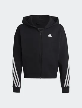 ADIDAS FELPA 3S FULL ZIP RAGAZZA - Adidas - FashionsVida