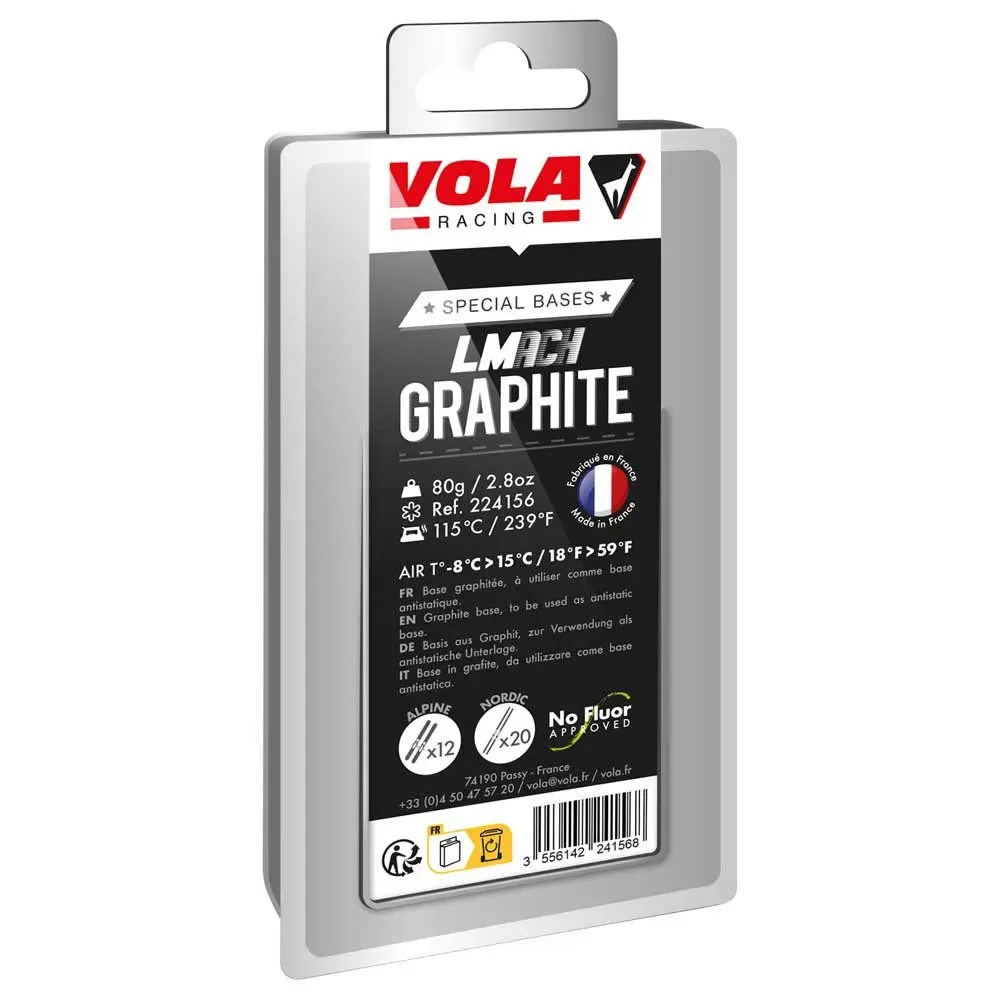 Cire Graphite Base Lmach 80 Grs Black One Size unisex - VOLA - FashionsVida