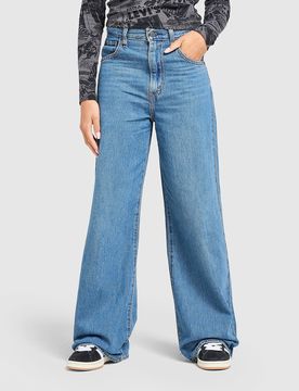 LEVI'S Cinch Baggy Jeans Damen - Damen, Blau - female - Size: 30
