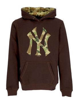 Felpa Cappuccio Uomo Mlb Frog Skin Camo Pop Burnside Hoodie Neyyan Brown