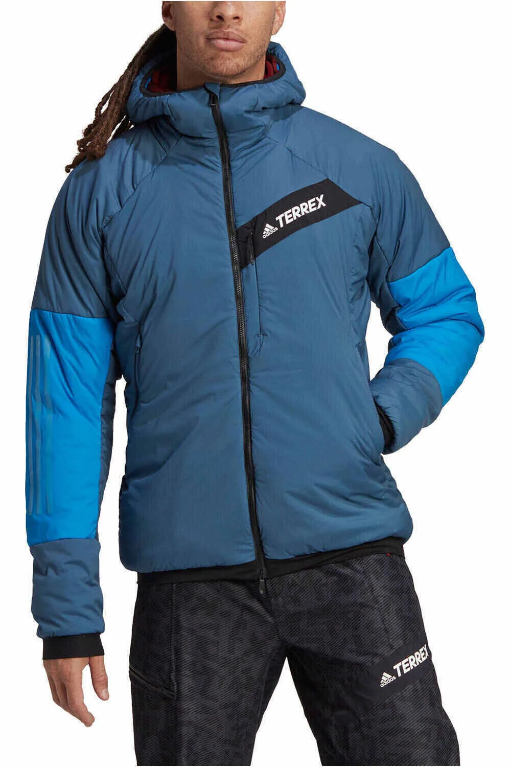 Terrex techrock stretch primaloft chaqueta outdoor hombre Azul (XL) - Adidas - FashionsVida