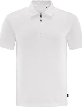 Mel Herren Poloshirt, weiß 56
