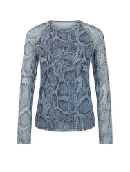 CAIN Langarmshirt dunkelblau 36 damen