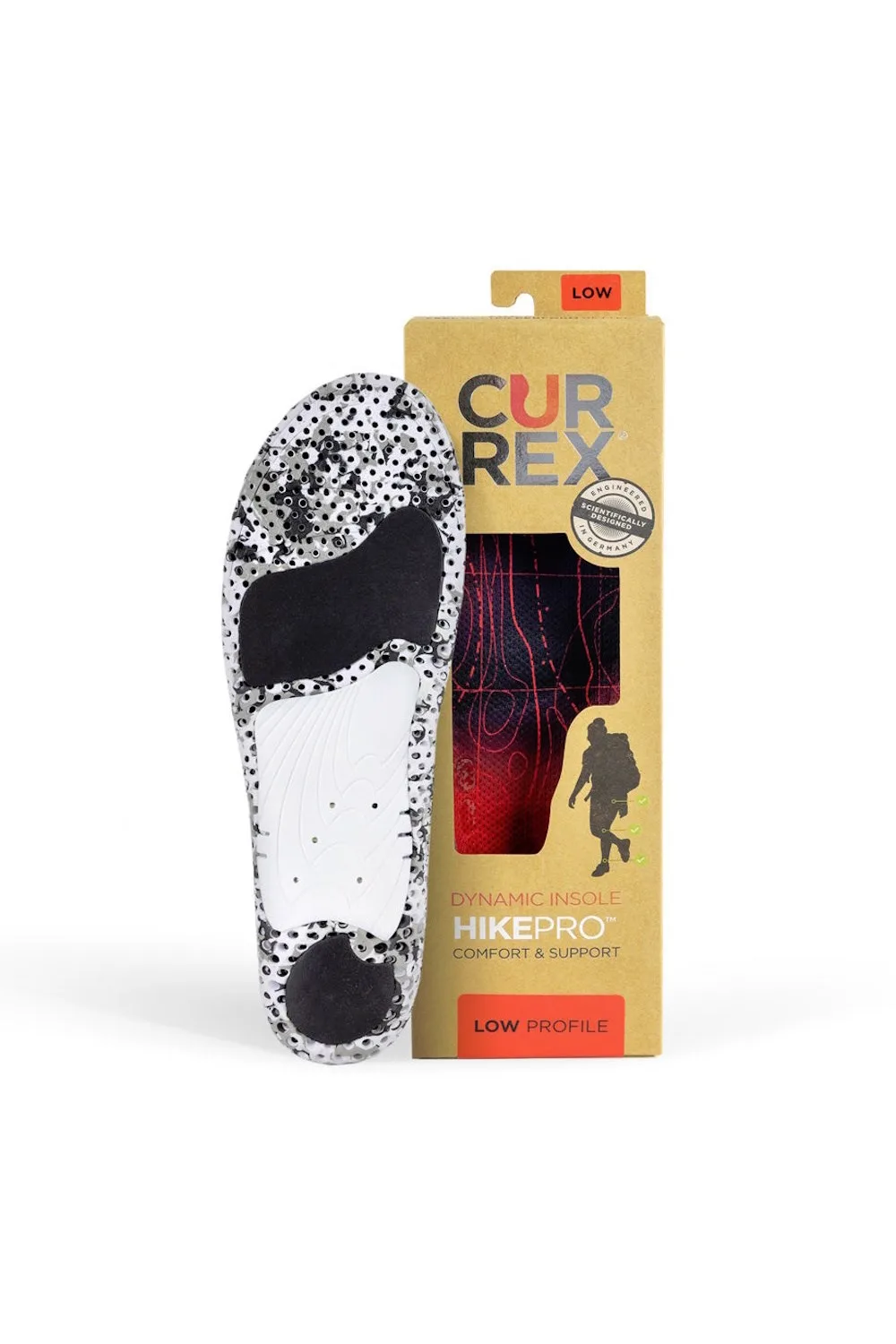 HikePro Low Profile Dynamic Hiking Boot Insoles - - Size: L - CURREX - FashionsVida