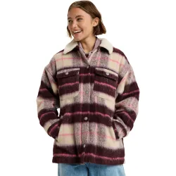 Abrigo estilo camisa de mujer Passage Of Time