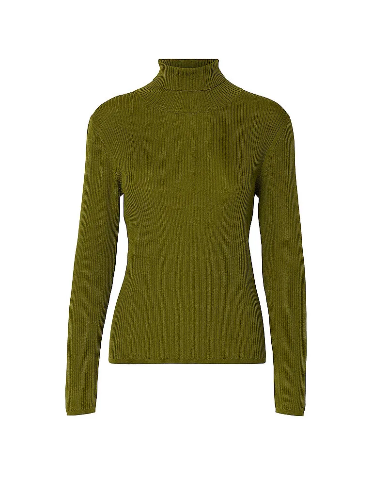 Rollkragenpullover SLFTHEA oliva L - Selected Femme - FashionsVida