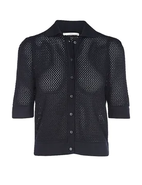 Lanius Cárdigan azul oscuro 34 - LANIUS - FashionsVida