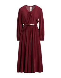 Midi-Kleid Damen Purpur 40 Damen