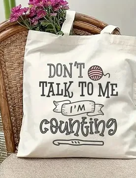 Bolso de mano de punto humorístico para parejas unisex con un bolso con cita de ganchillo para picnic al aire librefiestasviajes - Aliexpress - FashionsVida