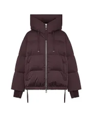 Chaqueta de plumas HEKA rojo oscuro 40