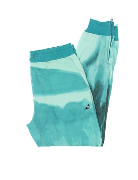 Pantalone Tuta Felpato Uomo Pigeon Logo Sweatpant Teal